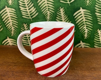 Starbucks Candy Stripe Coffee Mug: Holiday Collector Cup