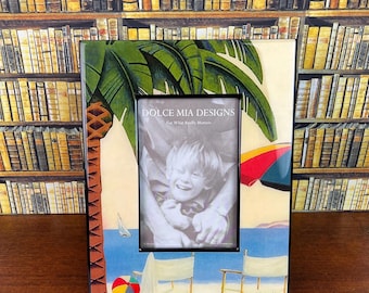 Dolce Mia Designs Tropical-themed Beach Picture Frame
