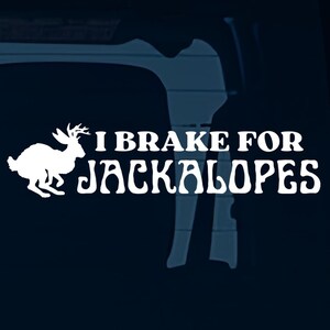 Jackalope Decal Car Decal Cryptid Jackalope Sticker Durable Waterproof Vinyl Sticker for Car Laptop Water Bottle Jeep Decal Truck Sticker