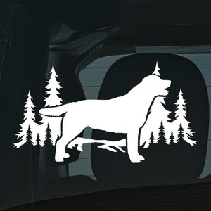 Labrador Decal Car Decal Labrador Sticker Vinyl Sticker for Car Window Decal Laptop Decal Water Bottle Decal Gift for Lab Owner Gift