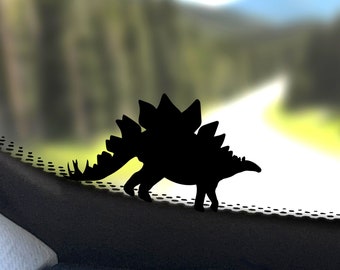 Stegosaurus Dinosaur Tiny Decal Car Mirror Stickers Mirror Decal Vehicle Decals Dinosaur Sticker Easter Egg Decal Tiny Car Mirror Sticker