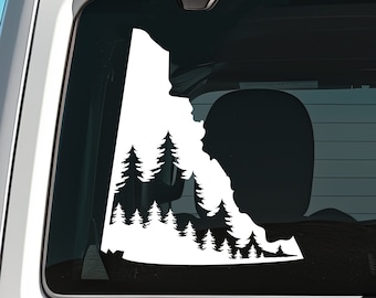 YUKON Territory Province Decal Canada Car Decal Canada Sticker Waterproof Vinyl Sticker for Car Canada Laptop Decal Water Bottle