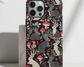 Jackalope iPhone-skal Cryptid Telefonskal Jackalope Samsung-skal iPhone 16 Pro-skal Jackalope Gåva iPhone 16-skal Mobilskal Cryptid