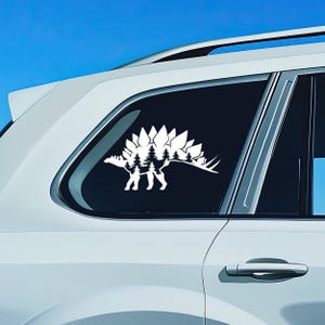 STEGOSAURUS Dinosaur Decal Car Decal Stegosaurus Dino Sticker Durable Waterproof Vinyl Sticker for Car Laptop Water Bottle bild 4