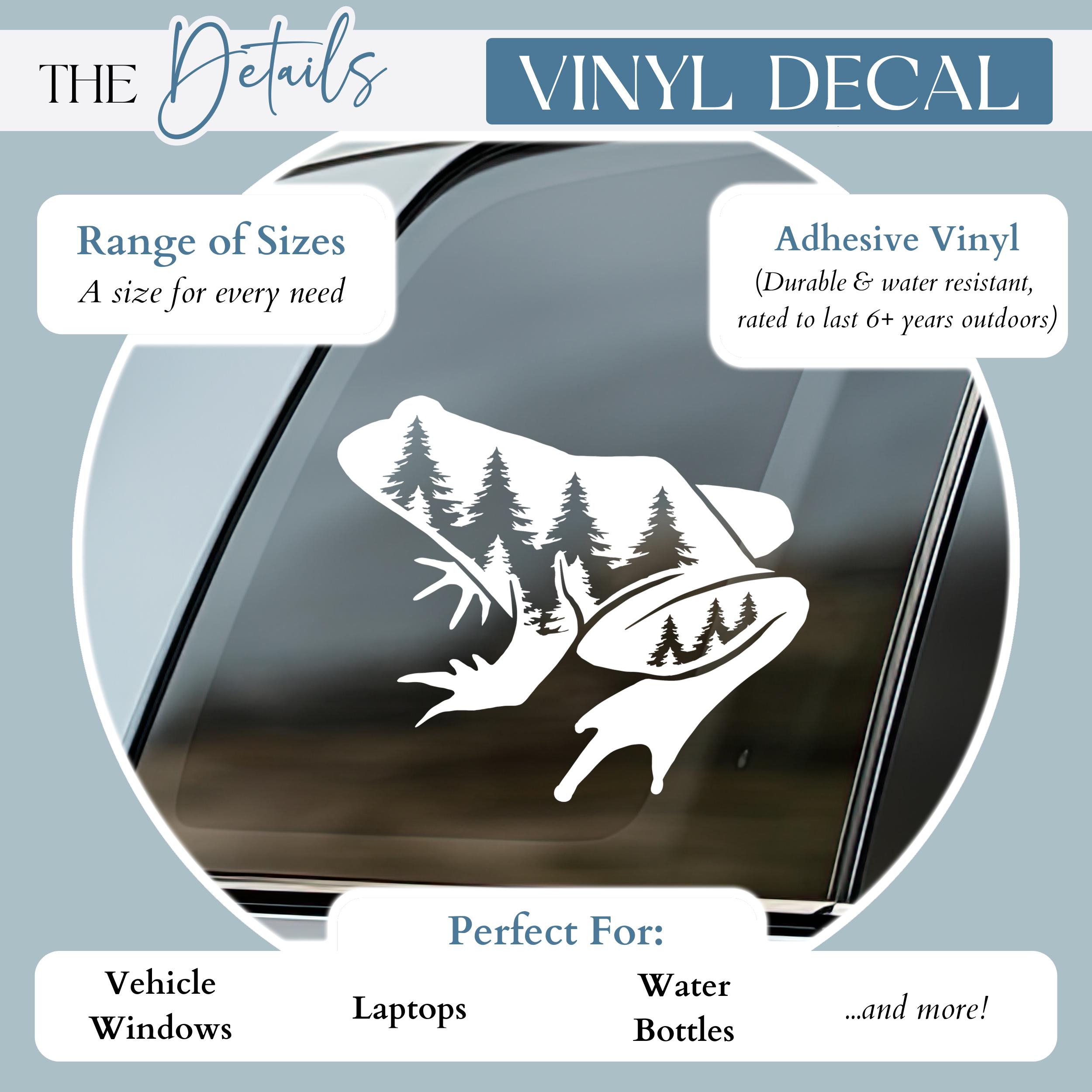 Frog Decal Frog Stickers Car Decal Car Sticker Durable Waterproof Vinyl ...