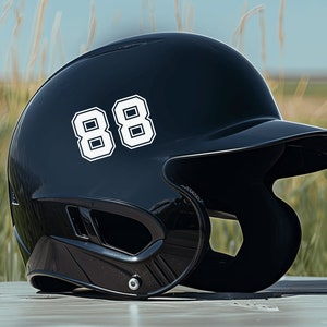 ソフトボール用カスタム野球ヘルメットデカール スポーツナンバーヘルメット カスタム名前デカールステッカー スポーツチームステッカー ウォーターボトル用デカール