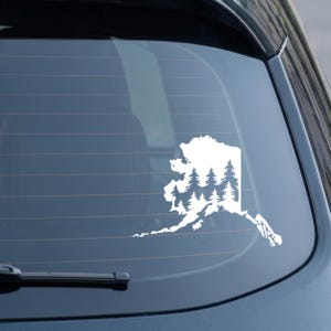ALASKA Decal Car Decal United States Sticker Durable Waterproof Vinyl Sticker for Car Laptop Water Bottle Hydro image 4