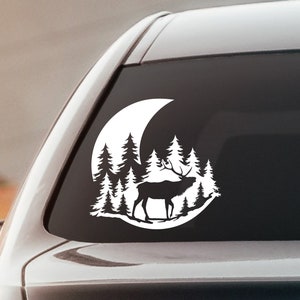Nature Tree Decal Tree Stickers Nature Stickers Nature Car Decal Bumper