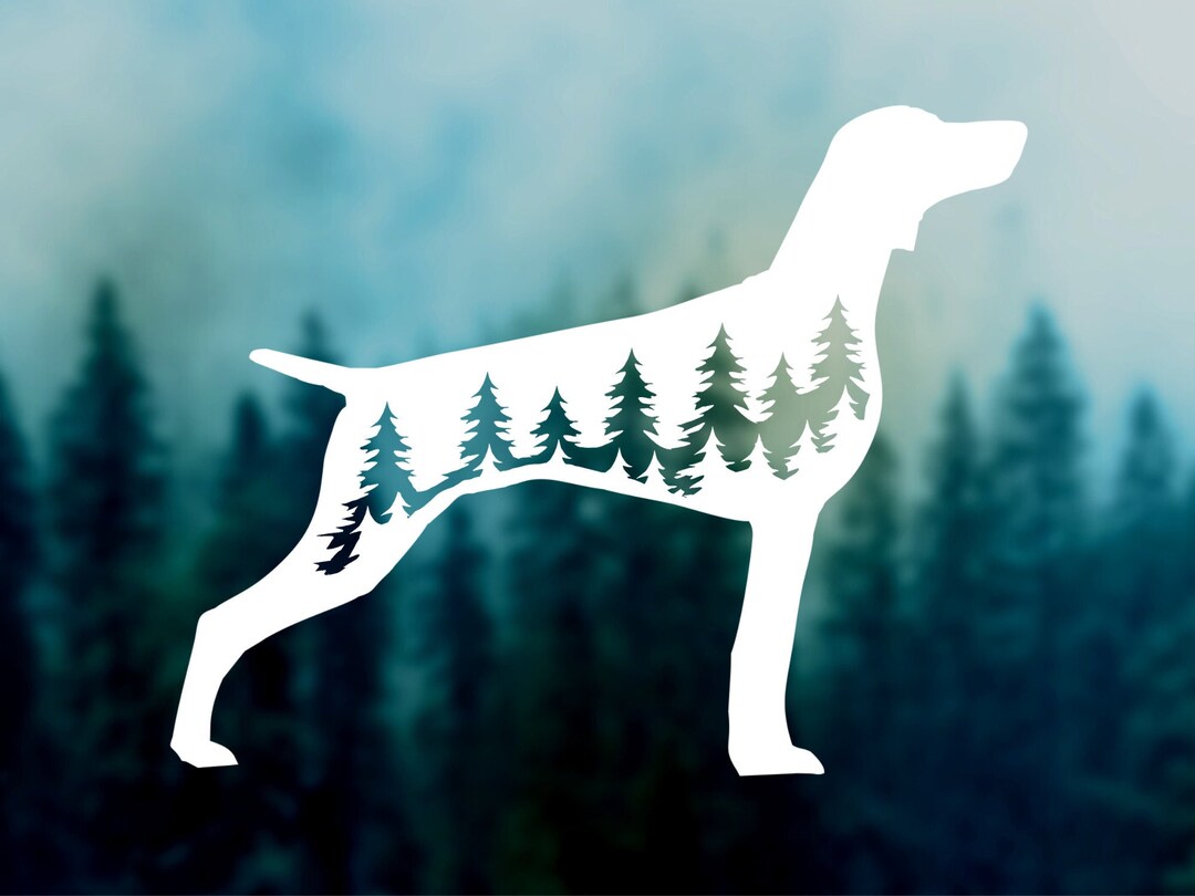 Pointer Dog Decal Car Decal, Pointer Sticker, Durable Waterproof Vinyl