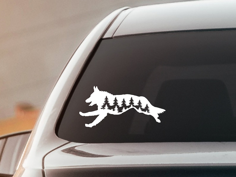 Gsd Sticker German Shepherd Dog Decal Car Decal German Shepherd Sticker Durable ...