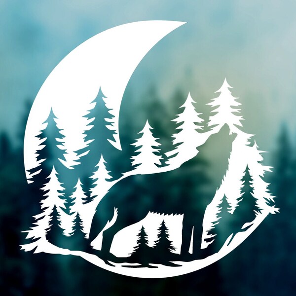 Wolf Wolves Laptop Etsy