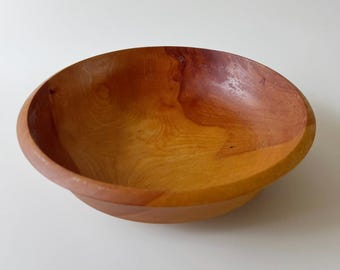 Vintage Hand Made Wood Bowl Made in Japan