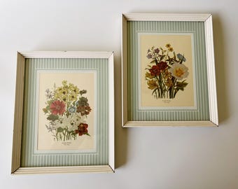 Framed London Florals 1783-1843 Floral Print Set