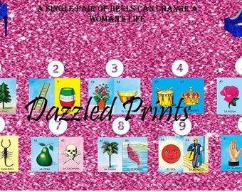 Loteria Board, Mexican Bingo, Digital Loteria, Online Loteria