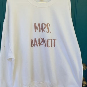 Mrs sweatshirt