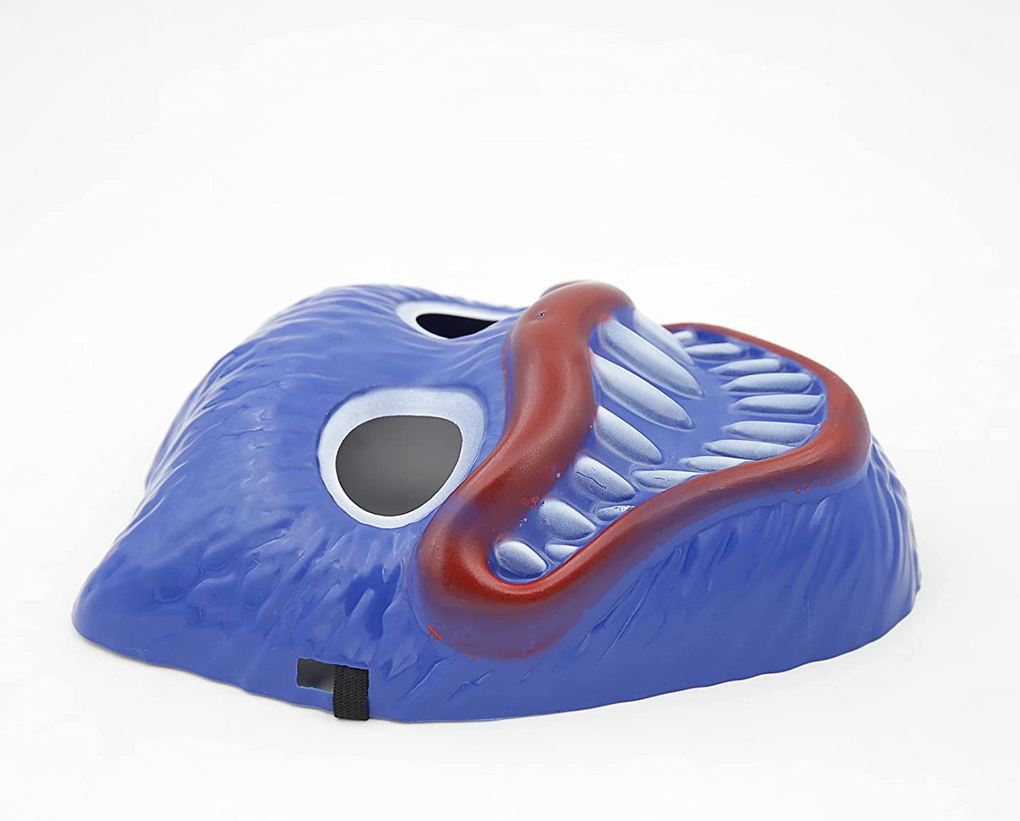 Hand Painted Huggy Wuggy Mask for Kids Poppy Playtime Costume Etsy Canada