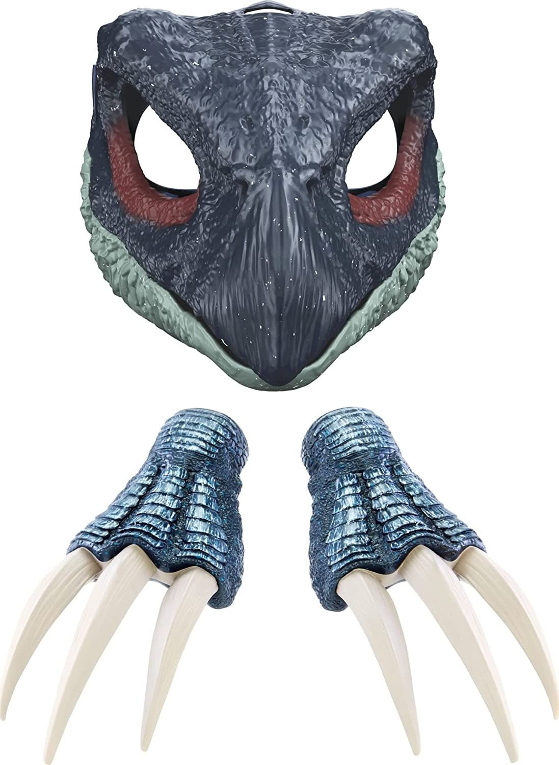  ZAbina Dino Mask Moving Jaw Furry, Open Mouth Dinosaur