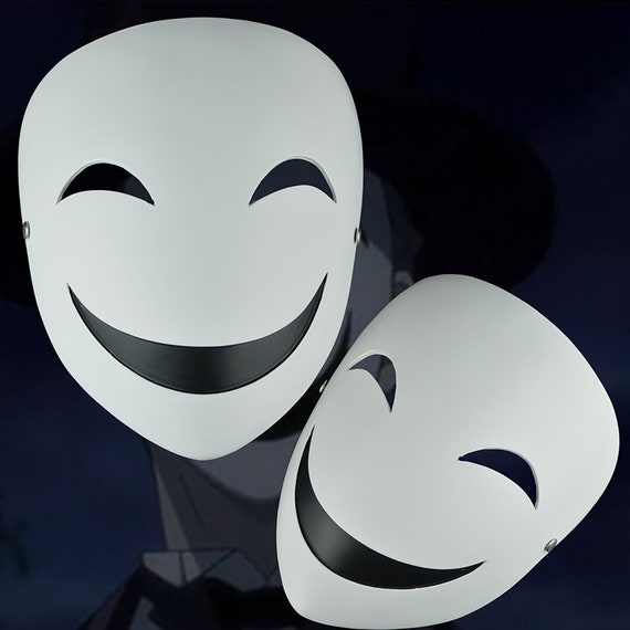 Anime High-Rise Invasion Mask Black Bullet Kagetane Hiruko Mask Cosplay  Costume Halloween Masquerade Party Props