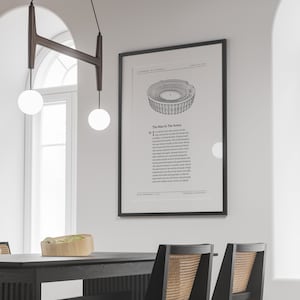 De man in de Arena - Poster
