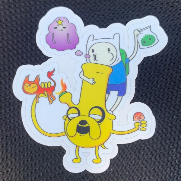 Adventure Weedtime Cannabis Sticker