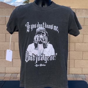 Tupac &quot;Don&#39;t Judge Me&quot; Rap Tee / Comfort Colors