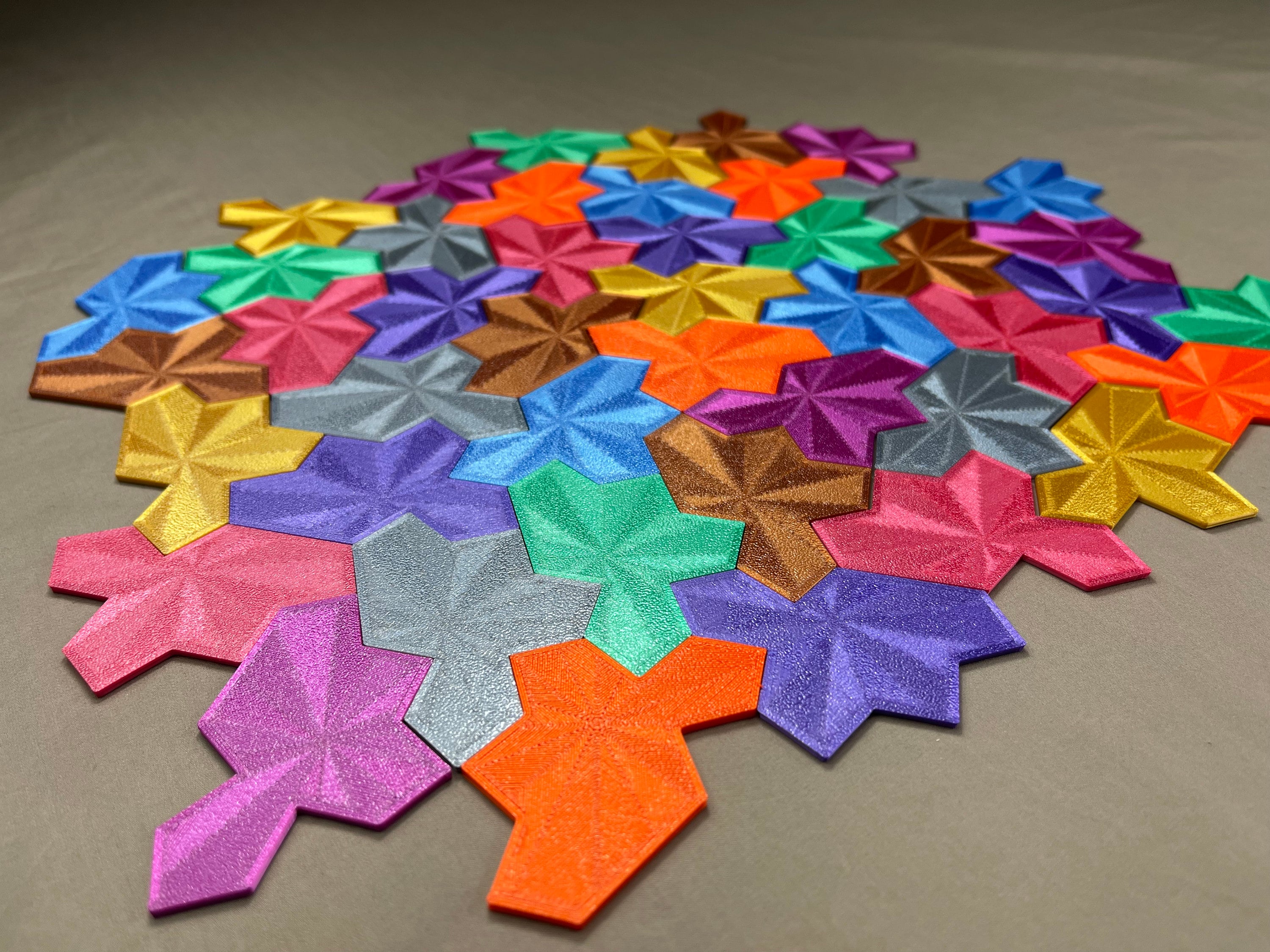 Spectre Tile Set | Aperiodic Tessellating Tiles | Ein Stein 