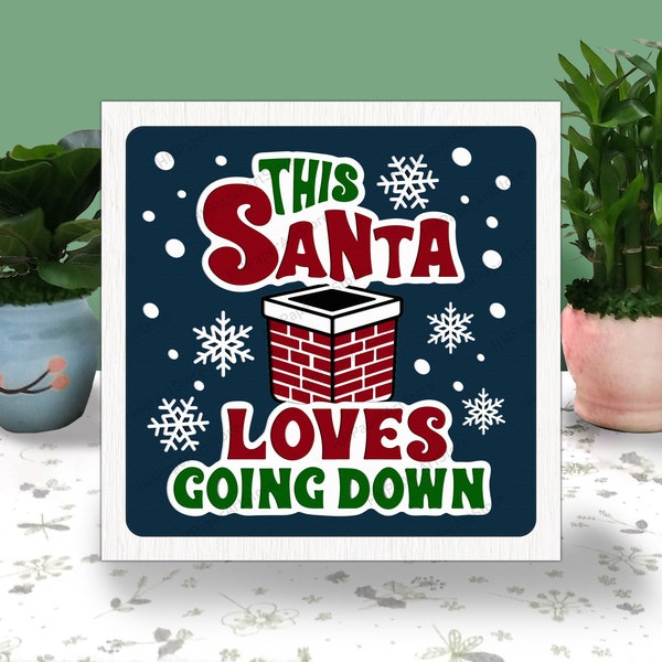This Santa loves going down 3D Box Paper Cut Santa Christmas Light Box Svg Christmas Decor Shadow Box Svg For Cricut File Christmas Santa This Santa loves going down 3D Box Paper Cut Santa Christmas Light Box Svg Christmas Decor Shadow Box Svg For Cricut File Christmas Santa