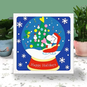 Wesołych Świąt 3D Box Paper Cut, Wesołych Świąt Light Box Svg, Wesołych Świąt Shadow Box, Svg dla pliku Cricut, Boże Narodzenie Svg, Cardstock Svg
