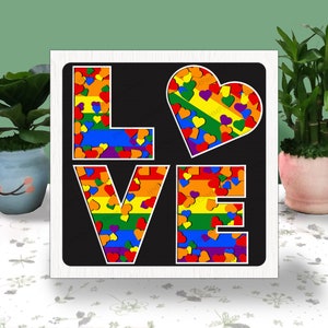 Love Heart 3D Box Paper Cut LGBTQ Pride Light Box Svg, Shadow Box Svg Cricut File Cutting Cricut, Pride Rainbow Love Shadow Paper Cut, Fai da te