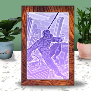 SPIDER Cut Light Box SVG, Spider Shadow Box Svg Cricut File, Spider Cutting Cricut, Spider Shadow Paper Cut, Fai da te
