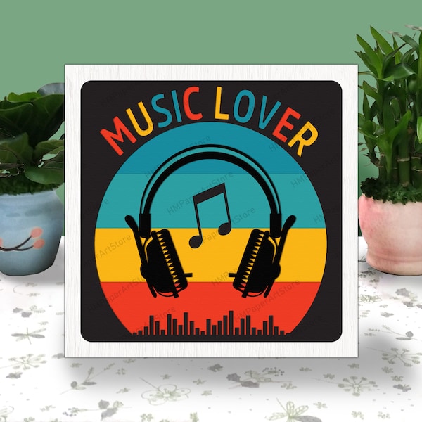 MUSIC LOVER 3D Box Paper Cut, Music Lover Light Box Svg, Love Music Shadow Box, Svg For Cricut File, Cardstock Svg, Love Music Papercut MUSIC LOVER 3D Box Paper Cut, Music Lover Light Box Svg, Love Music Shadow Box, Svg For Cricut File, Cardstock Svg, Love Music Papercut
