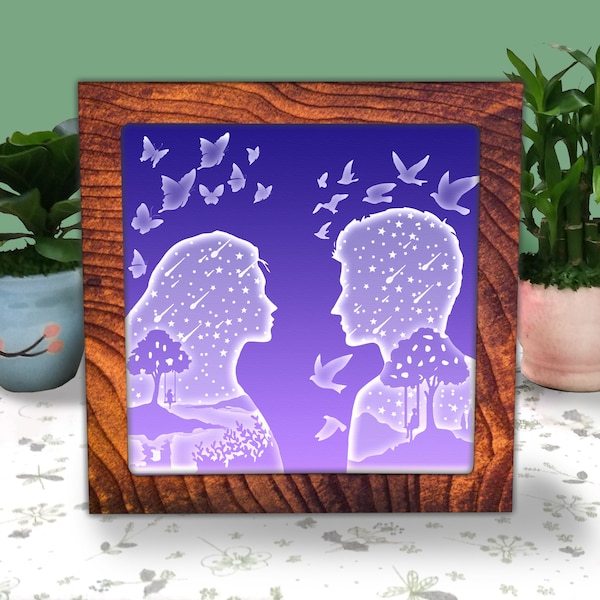 Couple 1 Valentine Paper Cut Light Box SVG, Valentine Shadow Box SVG Cricut File, Cutting Cricut, Shadow Paper Cut, DIY Couple 1 Valentine Paper Cut Light Box SVG, Valentine Shadow Box SVG Cricut File, Cutting Cricut, Shadow Paper Cut, DIY