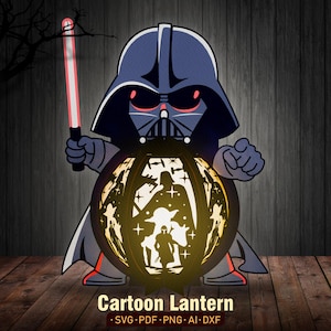 Film Laterne Digitale Datei, Film Lampenkerze, Film Light Box SVG, Film Laterne svg, Star Wars Laterne svg, Film Shadow Box, Laterne Papierschnitt
