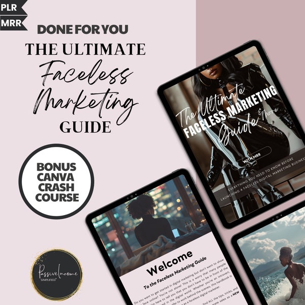 The Ultimate Faceless Marketing Playbook | Master Reels & Selling Online on Instagram | Passive Income PLR MRR | Faceless Business Strategy