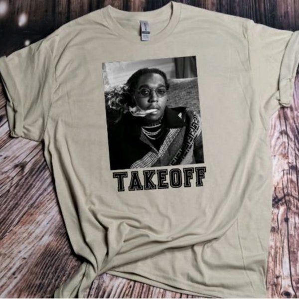 RIP Takeoff Shirt | Takeoff T-Shirt Tee Shirt - The Last Rocket Album Shirt | Migos Shirt