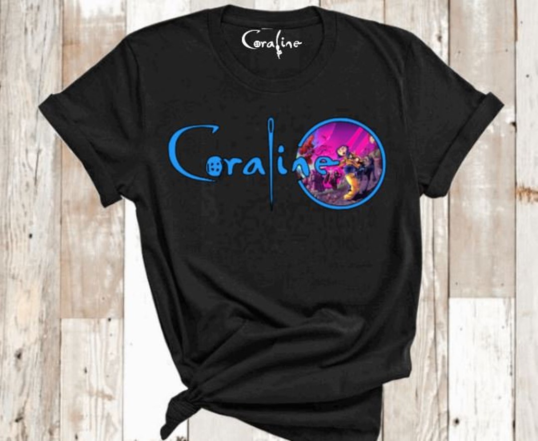 Coraline Shirt - Solid or Tie Dye Colors - Adult , Youth & Toddler ...