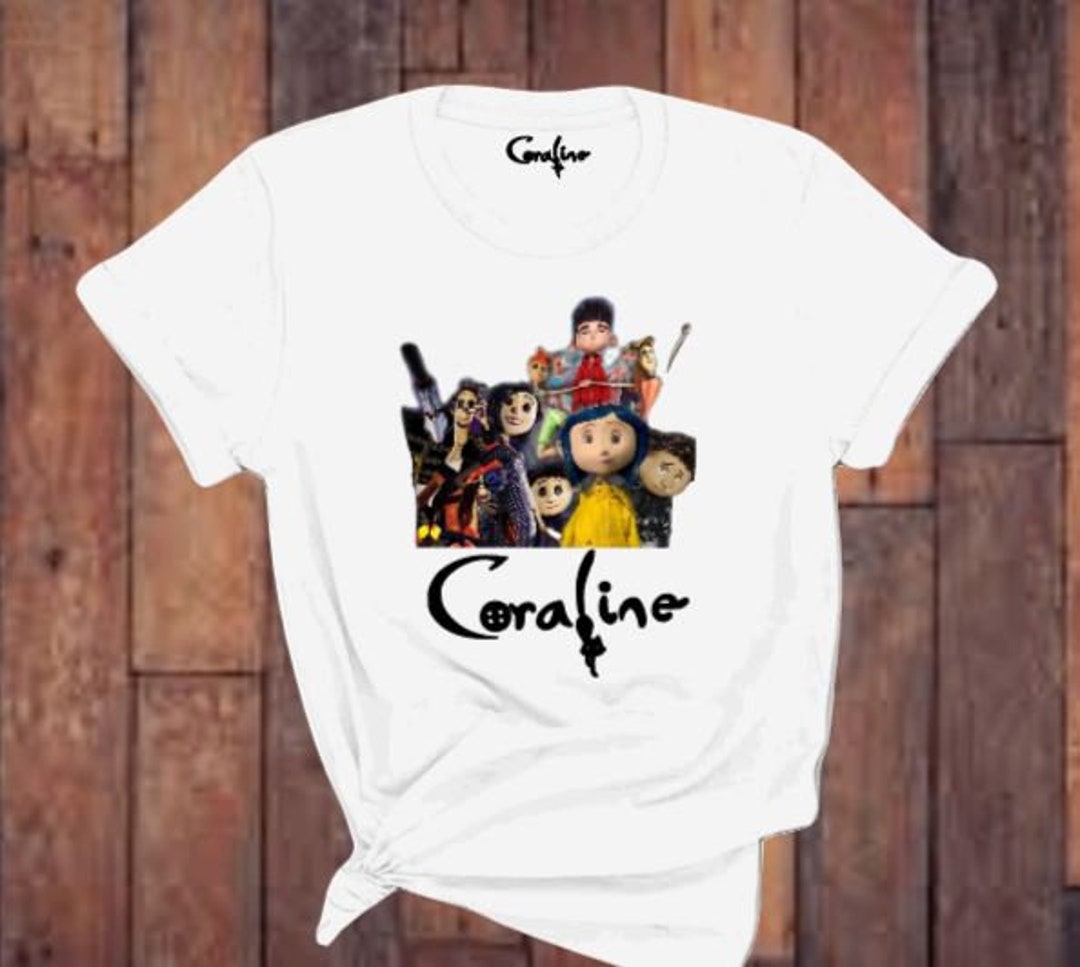 Coraline Shirt | Coraline Movie Shirt Tee T-shirt - Huge Selection of ...