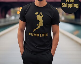 Funny Football Tshirt Offensive Humor Shirt for Football Player Rude Joke Gift for Teammate Fumble Football Funny Gift for Athlete Game Day