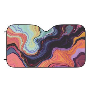 Slick Art Car Sun Shade