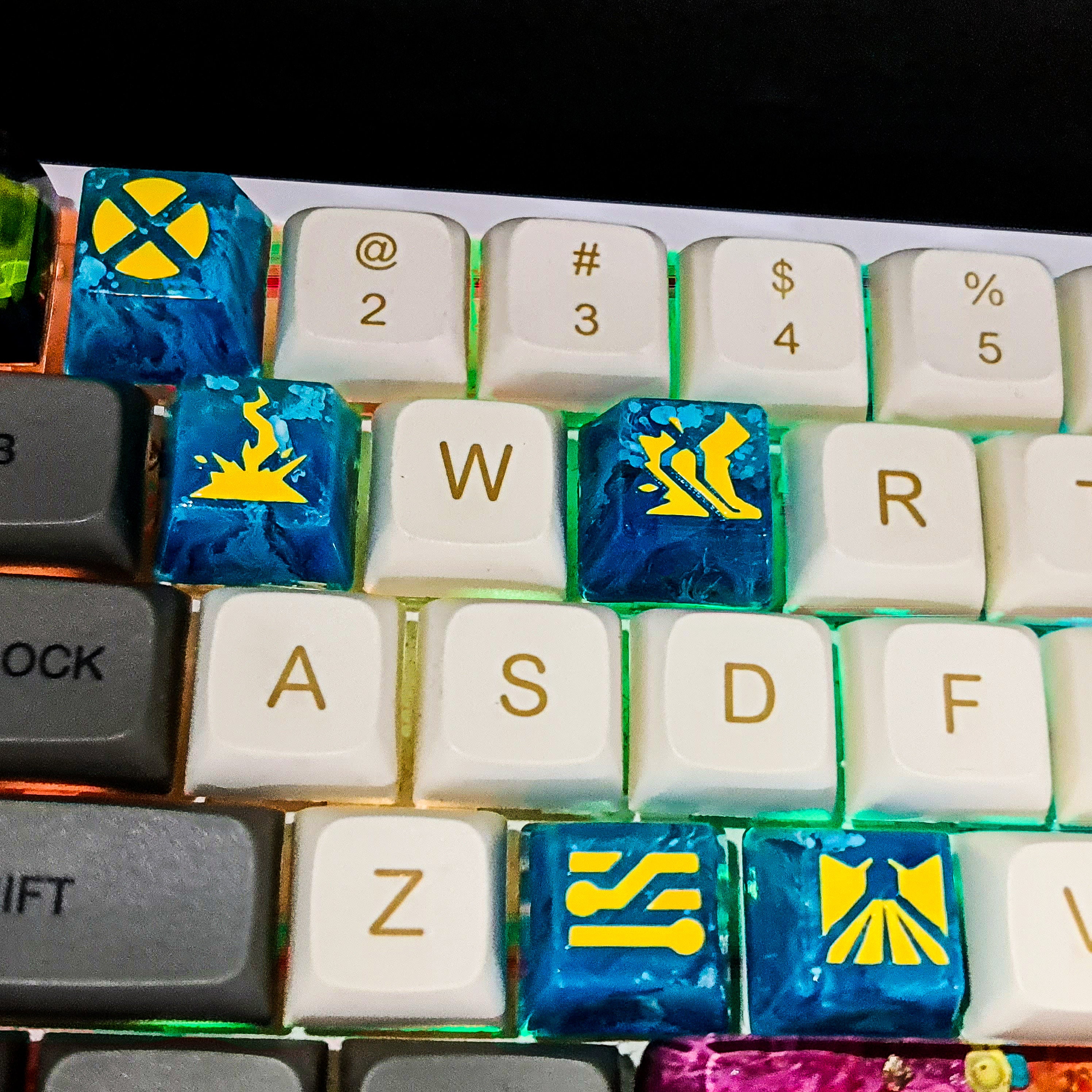 Neon Valorant Keycap Full Set Valorant Artisan Keycap Etsy New Zealand