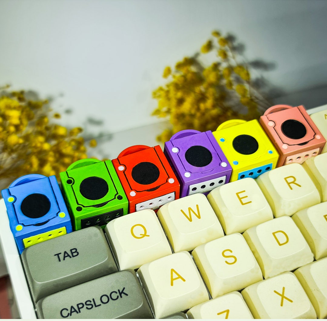 Gamecube Keycap Artisan Keycaps for Keyboards Cherry MX. Etsy