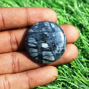 Picasso Jasper cabochon, Picasso loose gemstone semi precious stone For Jewelry Making 54Cts M-24.