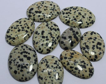 Dalmation Jasper Cabochon: Loose Gemstone for Jewelry Making (216Cts)