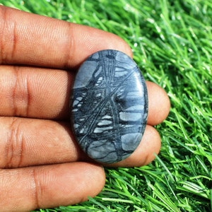 Picasso Jasper cabochon, Picasso loose gemstone semi precious stone For Jewelry Making 35Cts M-21.