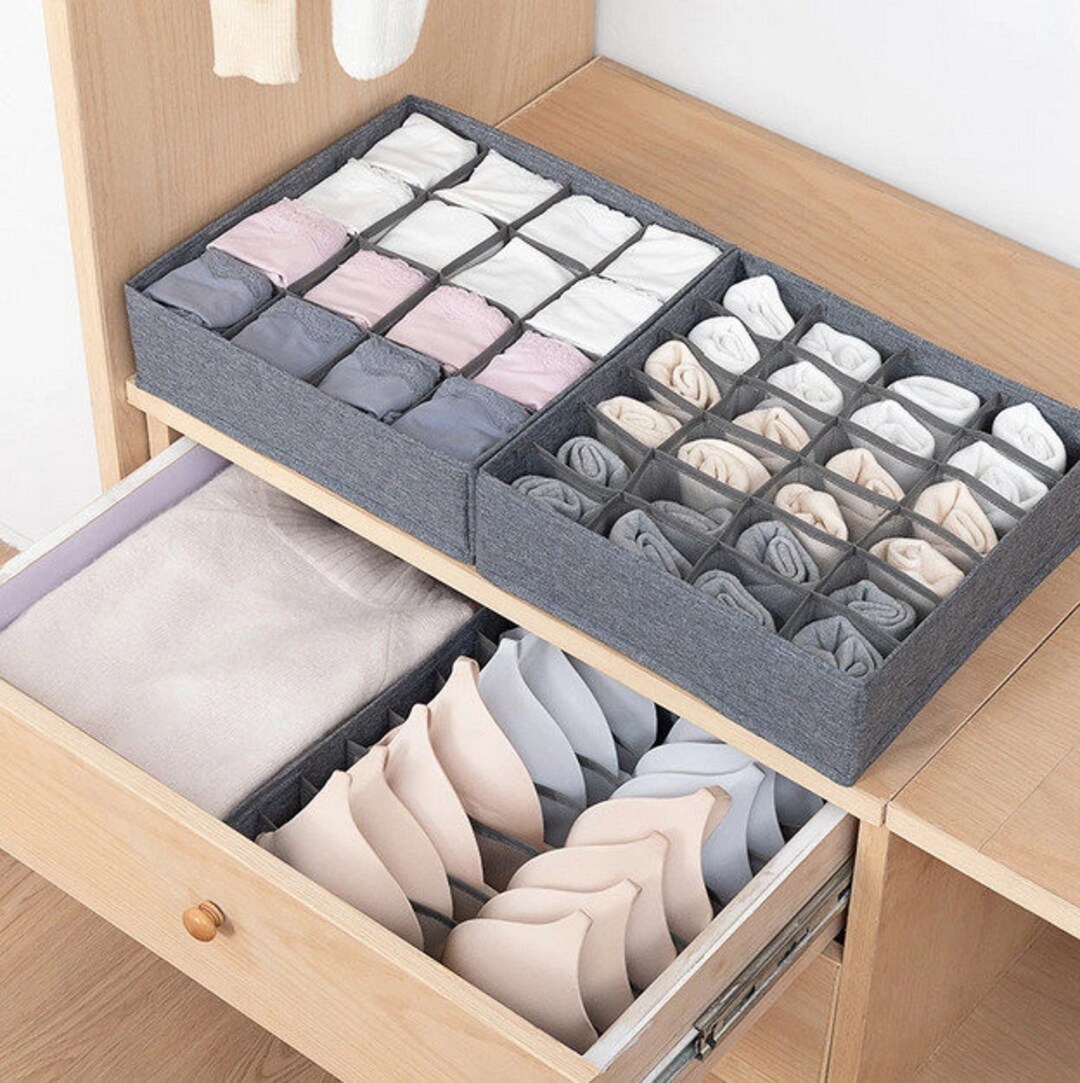 Set of 3 Clothing Organizers for Drawers Organization for Etsy