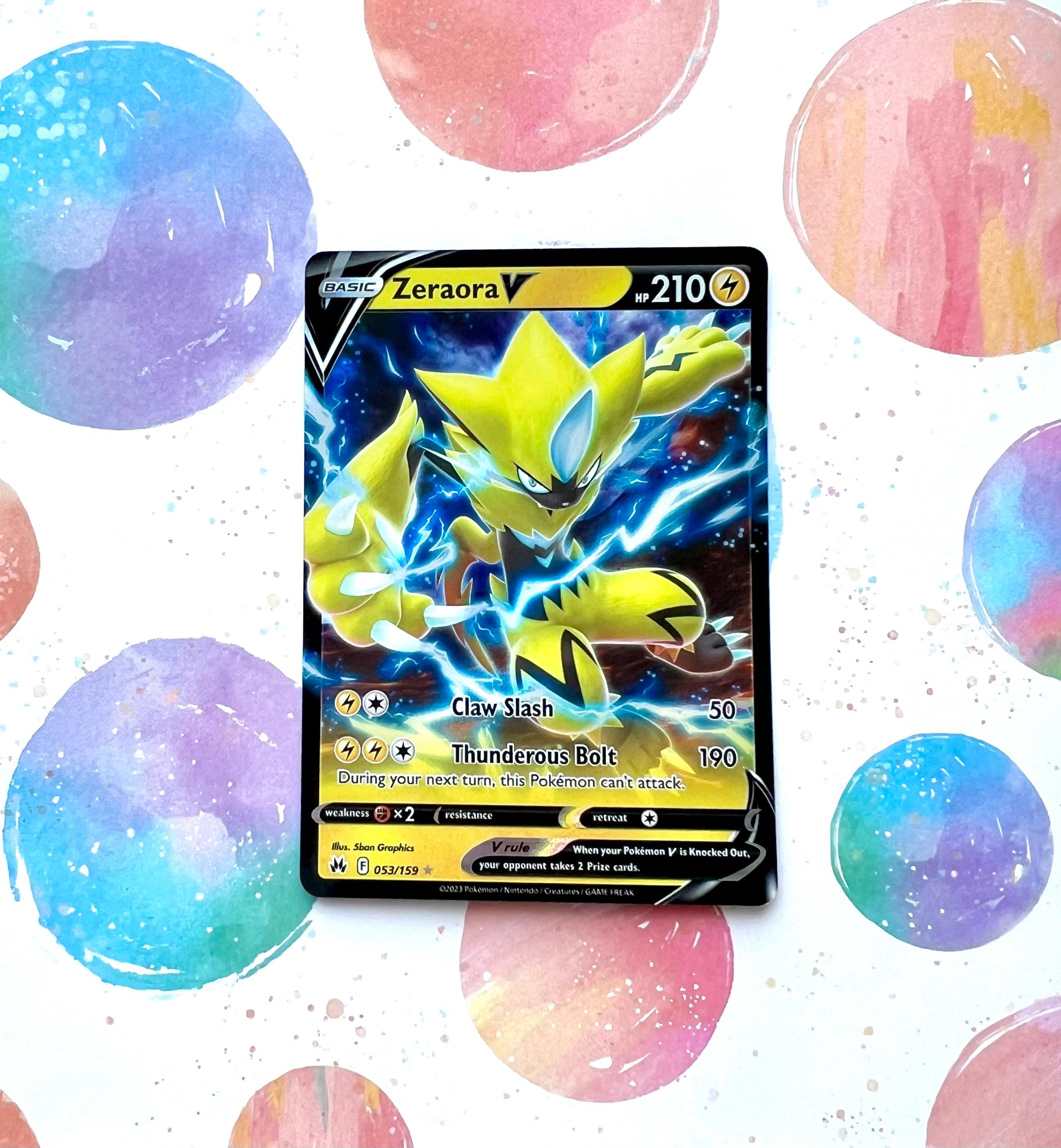 zeraora pokemon card Amazon.com: Pokemon TCG: Zeraora VMAX VSTAR Battle Box : Toys & Games