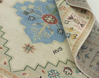 8x10 ft Quick Ship! Elegant Handmade Oushak Rug, Hand Knotted Perfect for Living Spaces. A Fusion of Traditional and Modern Design rug