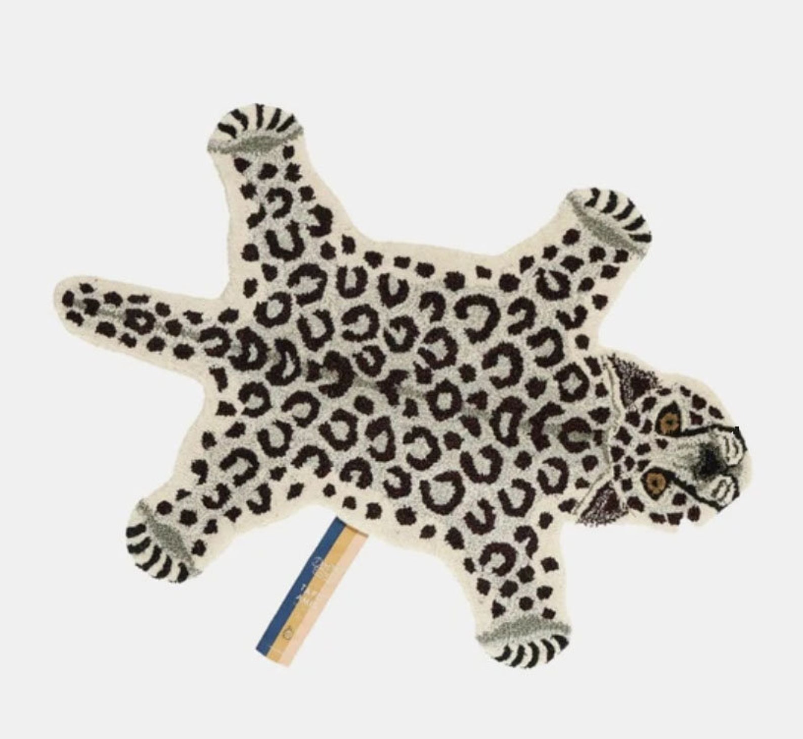 Leopard Design Rug,animal Print Rug,climbing Leopard Area Rug,100% ...