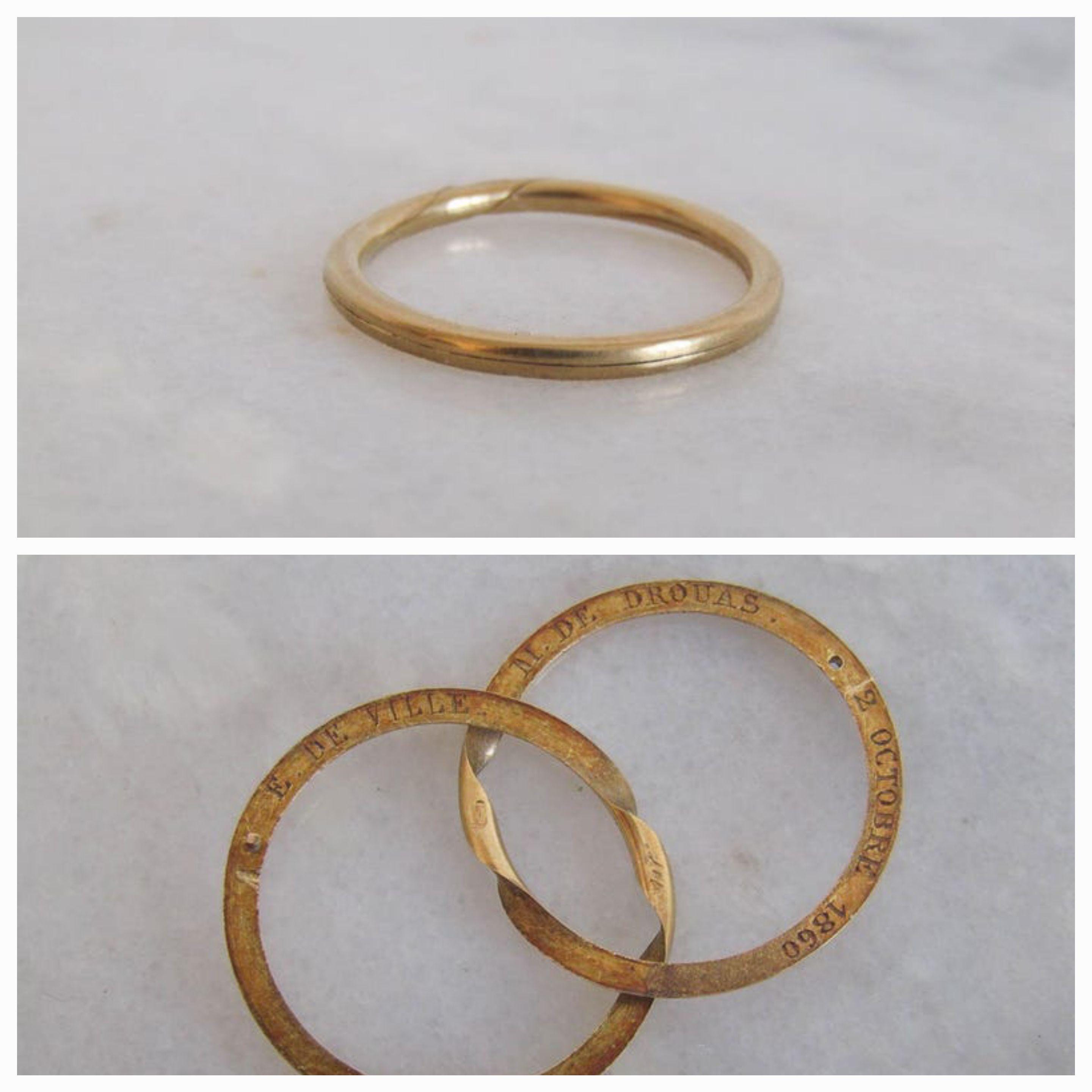 Antique Gimmel Ring - Etsy