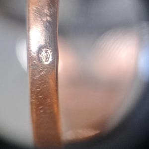 Antique Georgian Three Stone Rose Cut Diamond Ring C. 1830 - Etsy
